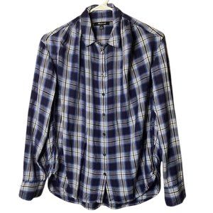 Madewell Plaid Long Sleeve Button Down Shirt - Size Small